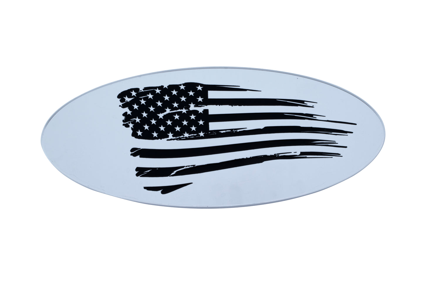 Distressed Flag - Port Side Peterbilt Emblem