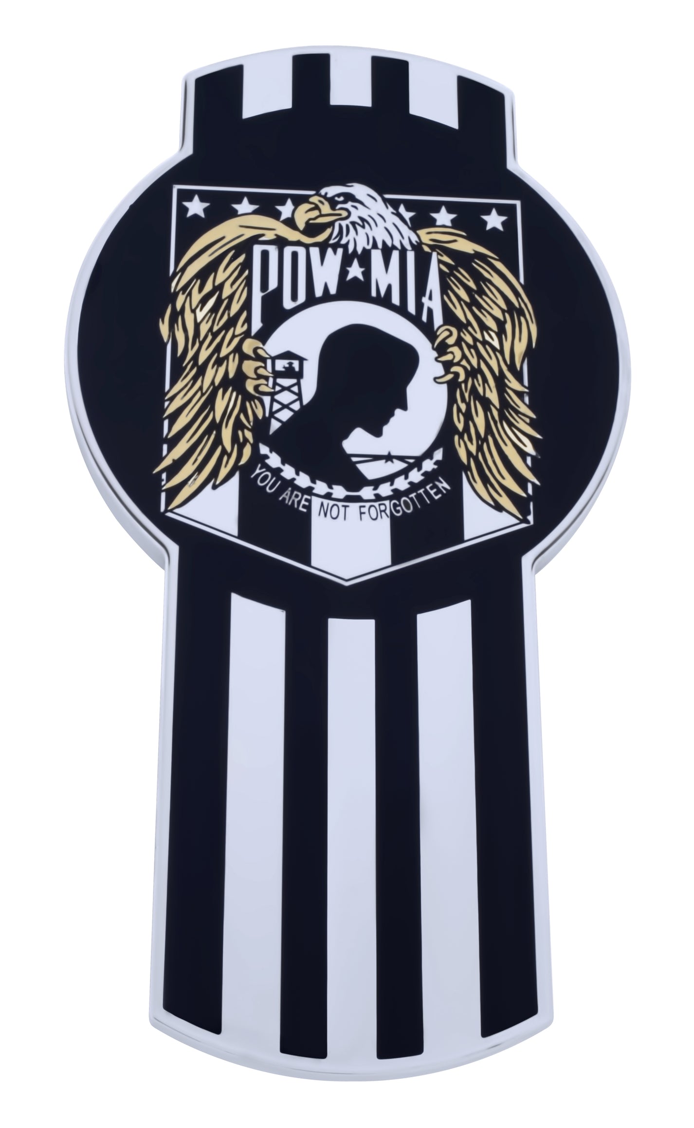 Deluxe POW-MIA - Kenworth Emblem – truck-emblems.com